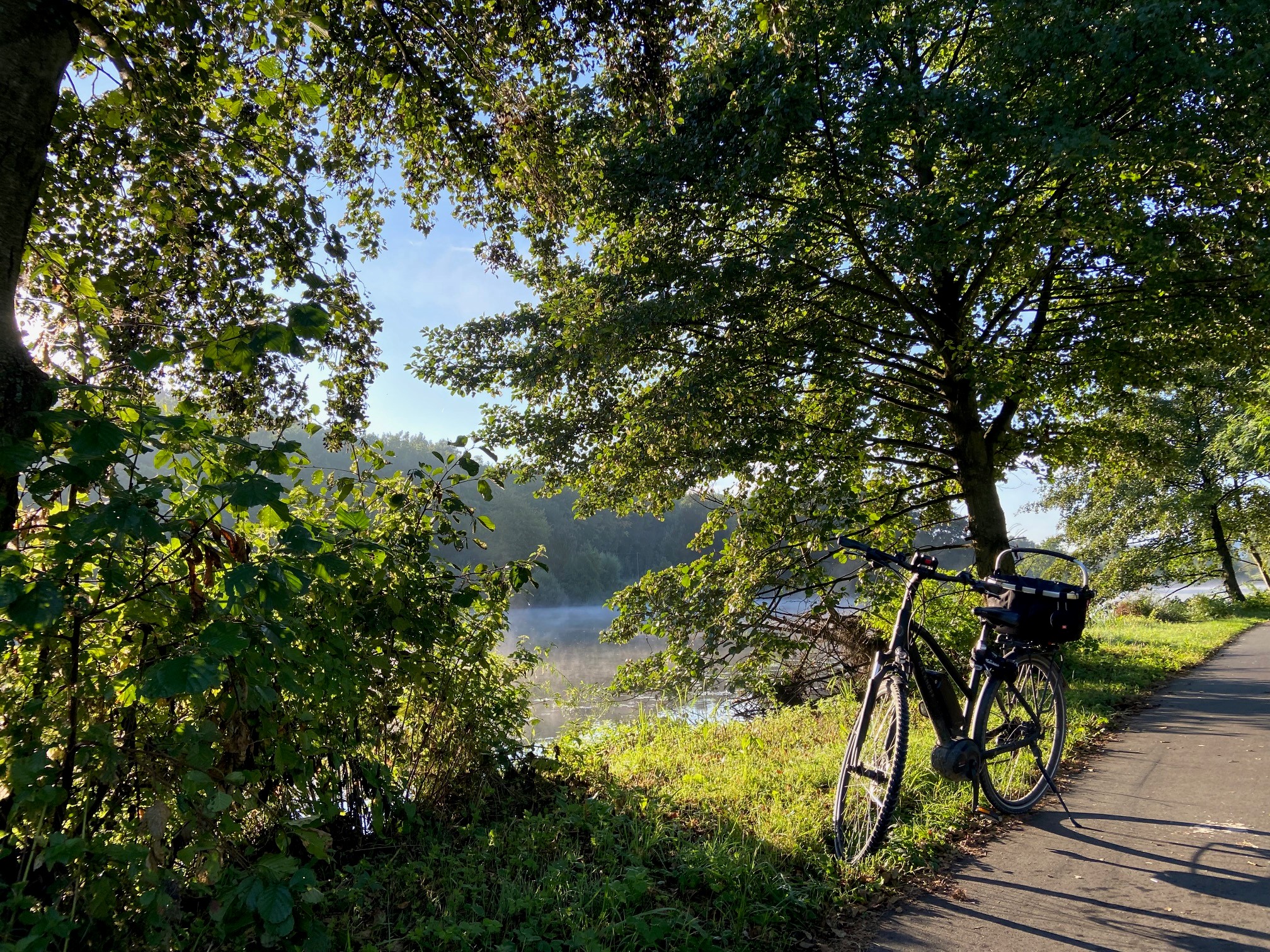 Fahrrad am Ruhrtalradweg