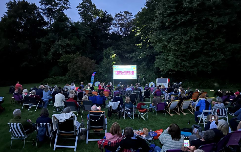 Open-Air-Kino im Freibad Welper