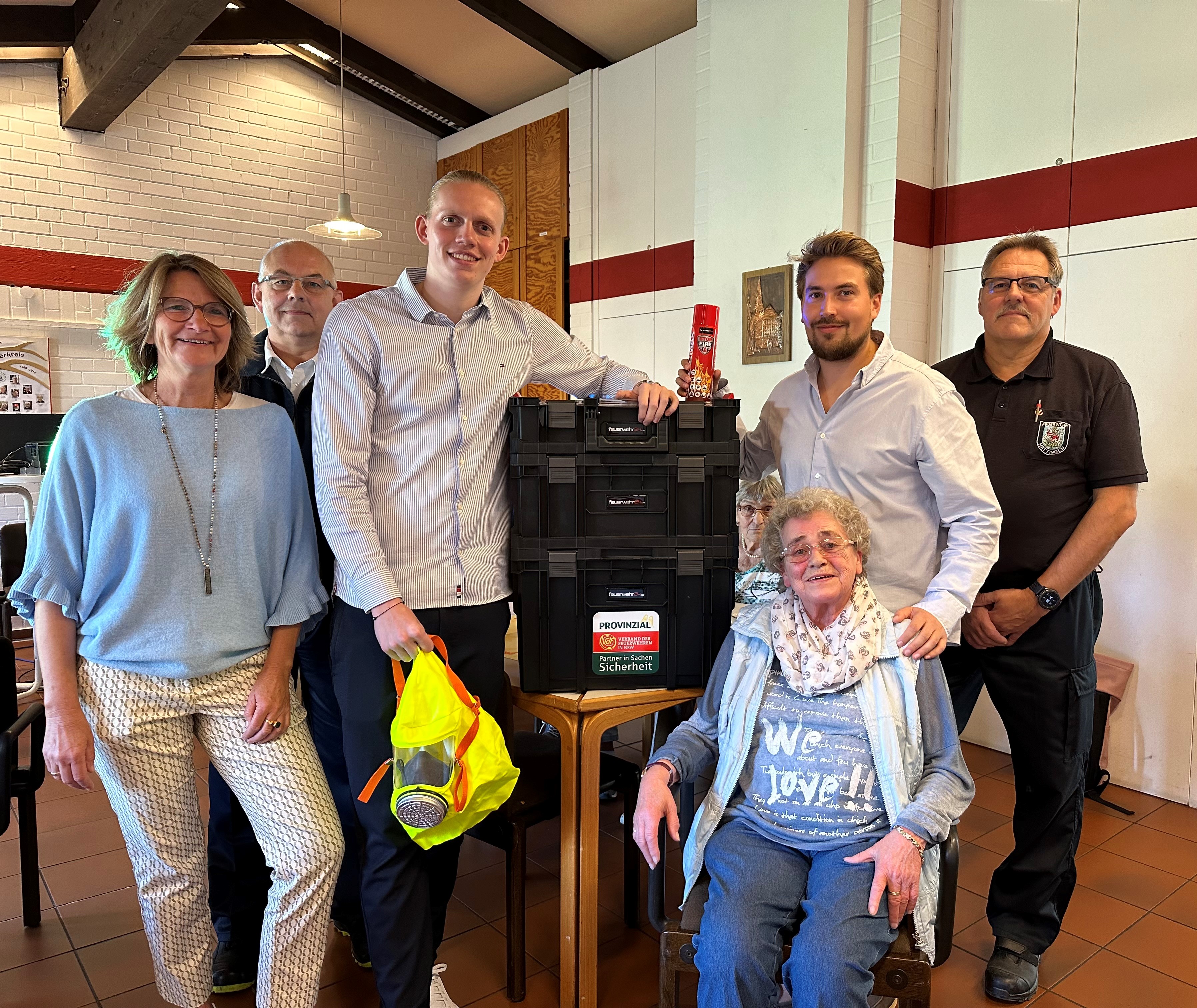 Brandschutzaufklärung beim Seniorentreff Holthausen 