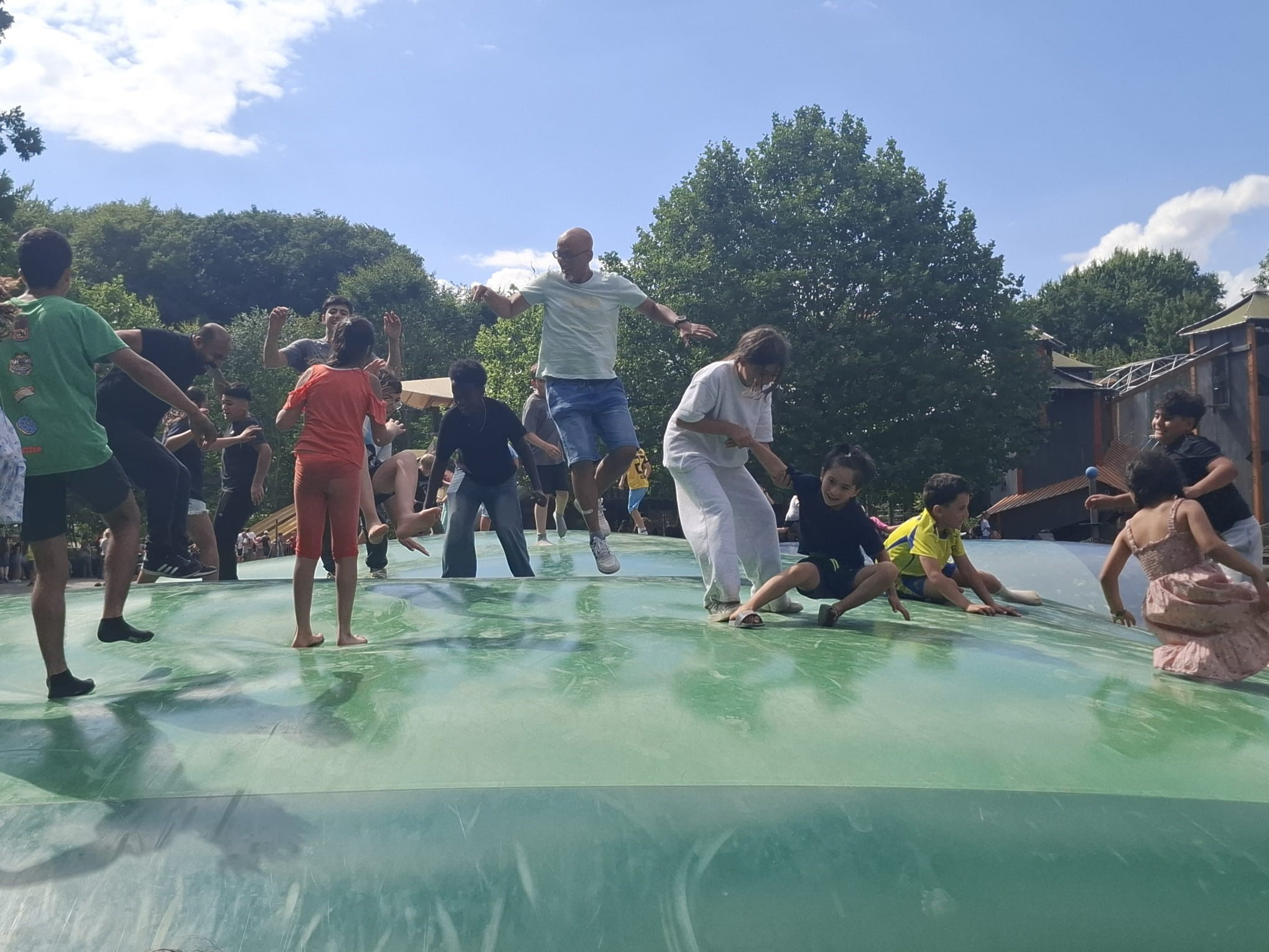 Trampolin-Spaß am Ketteler Hof