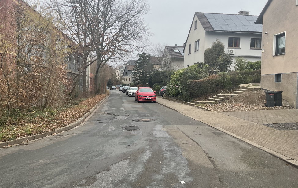 Aktueller Zustand der Pestalozzistraße
